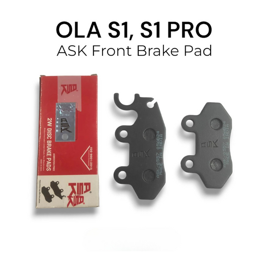 OLA S1 / S1 PRO Gen1 / S1 PRO GEN2 / S1 PRO GEN3 ASK Front & Rear Brake Pads Combo