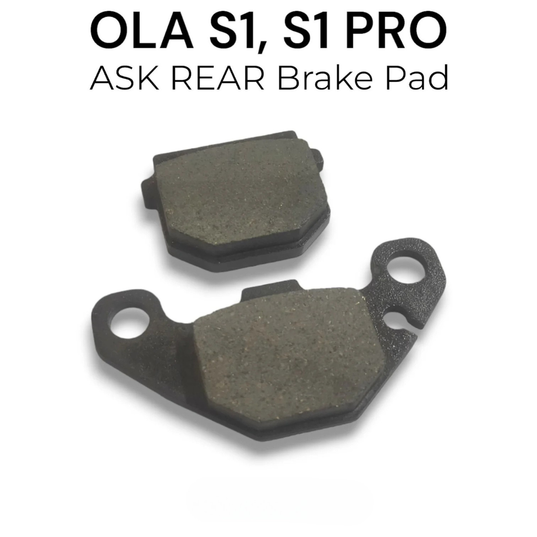 OLA S1 / S1 PRO Gen1 / S1 PRO GEN2 / S1 PRO GEN3 ASK Front & Rear Brake Pads Combo