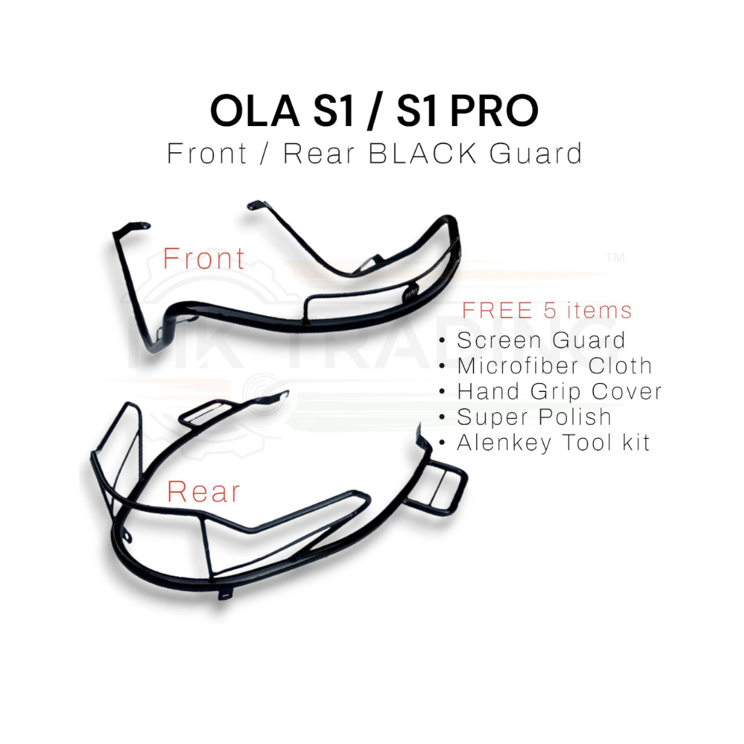 OLA S1/S1 PRO BALCK Safety Guard with Free 5 items