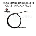 OLA AIR, X, X PLUS REAR BRAKE CABLE LEFT SIDE EMBARK