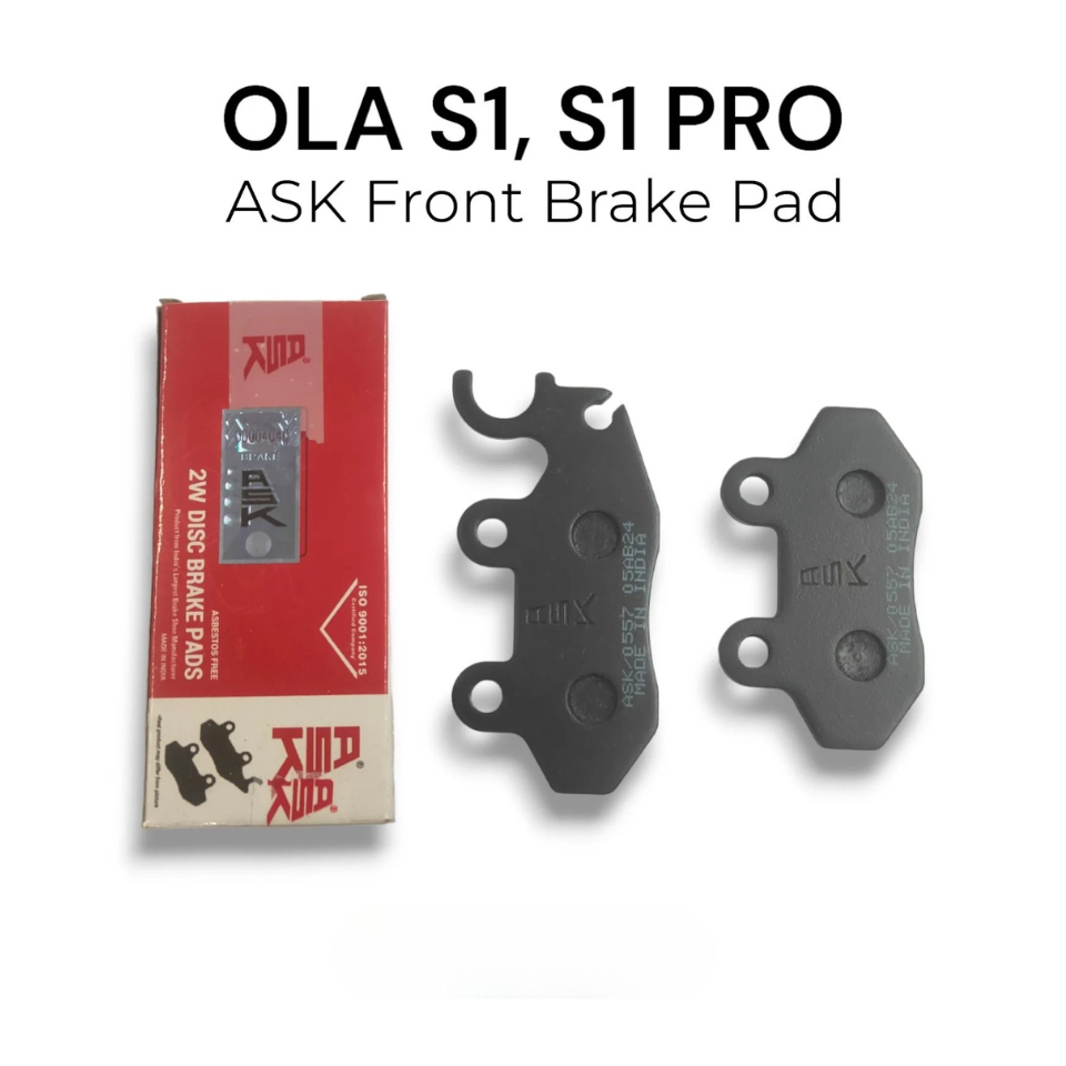OLA S1 / S1 PRO Gen1 / S1 PRO GEN2 / S1 PRO GEN3 ASK Front & Rear Brake Pads Combo