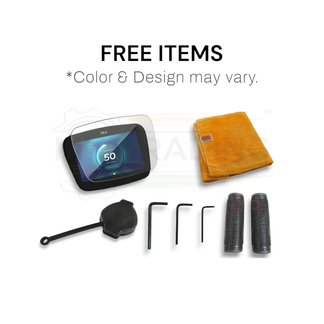 OLA S1 AIR, S1 PRO Gen2 Safety Guard Front, Rear BLACK