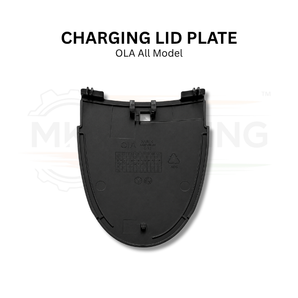 OLA All Model Charging Lid Plate | Charging Port Cover Lid | Genuine ABS Plastic