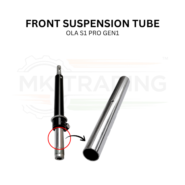 Front Suspension Fork Tube for OLA S1 Pro Gen 1 | Hard Chrome Front Shock Tube Replacement | Tube Only
