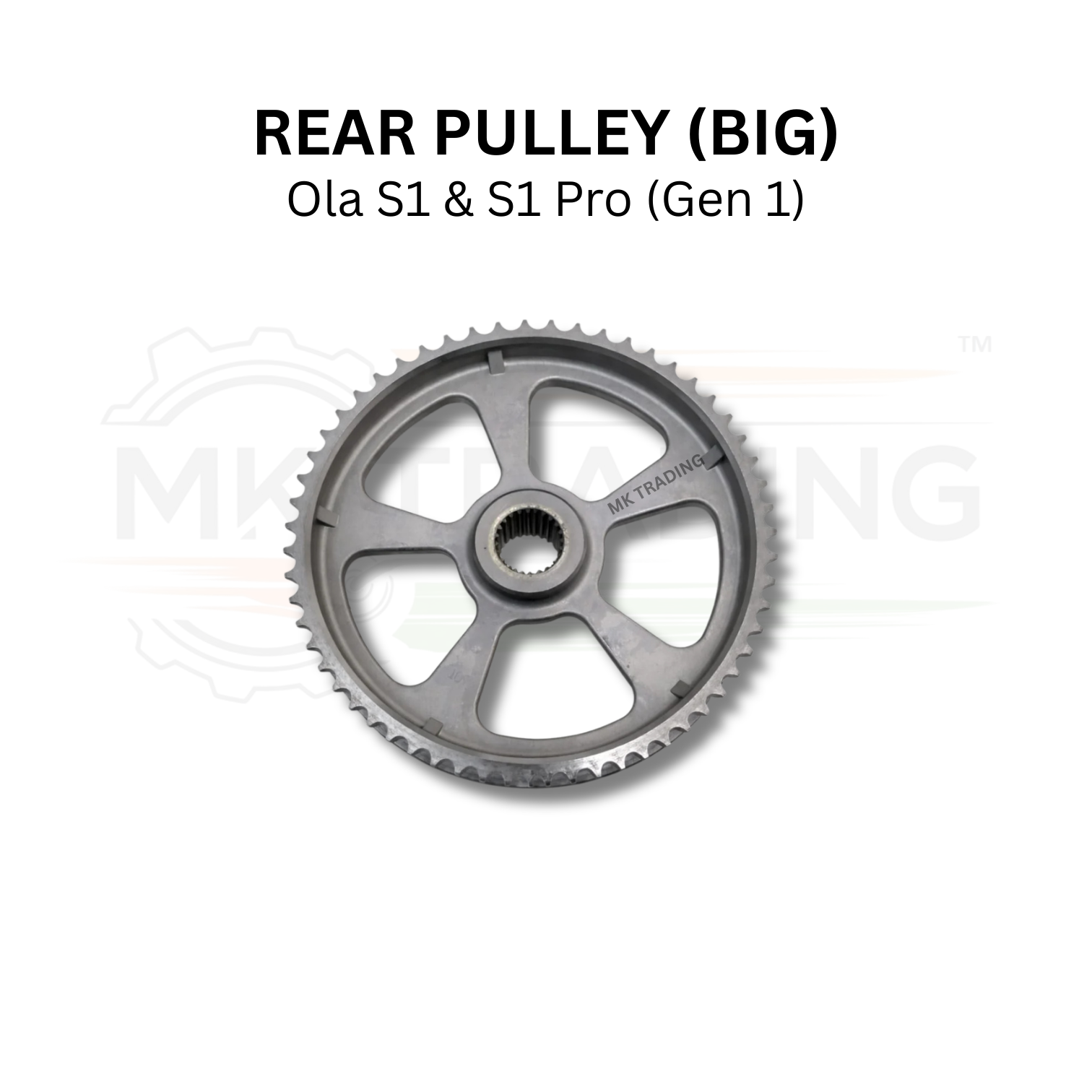 Rear Pulley (Big) Original for Ola S1 & S1 Pro (Gen 1)