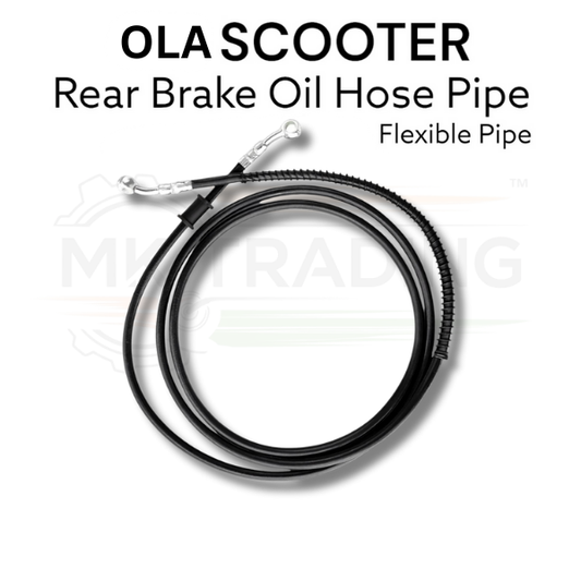 Ola Scooter Rear Brake Oil Hose Pipe on a white background
