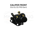 Front caliper for OLA S1/S1 PRO Gen1 on a white background