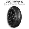 110/70-12 CEAT Tyre Tubeless ENERGY Ride EV OLA S1/S1 Pro