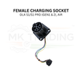 Female Charging Socket with Wires - OLA S1/S1 PRO (GEN1 & 2), AIR (Refurbished)