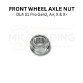 Front Wheel Axle Nut for OLA S1 Pro Gen2, Air, X & X+
