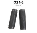 Black textured grips with 'G2 N6' text on a white background