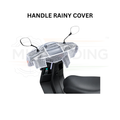 WHITE Waterproof Display Safety Handle Rain Cover for OLA Electric Scooter