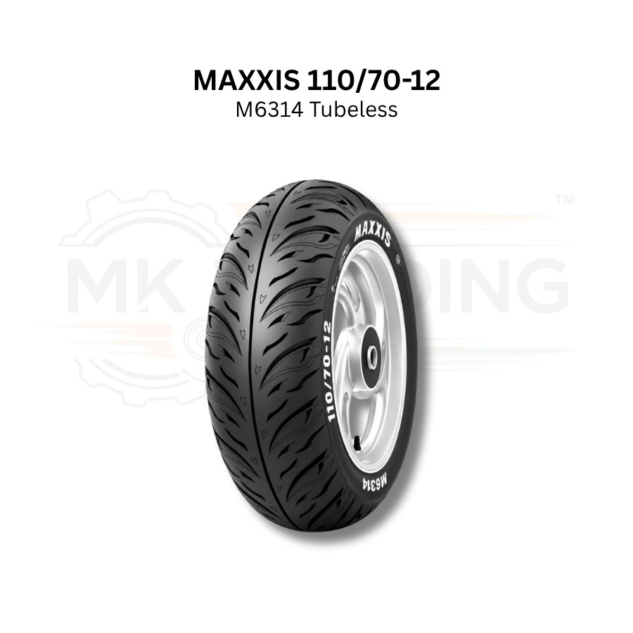 110/70-12 MAXXIS M6314 Tubeless Tyre OLA S1/S1 Pro GEN1/GEN2