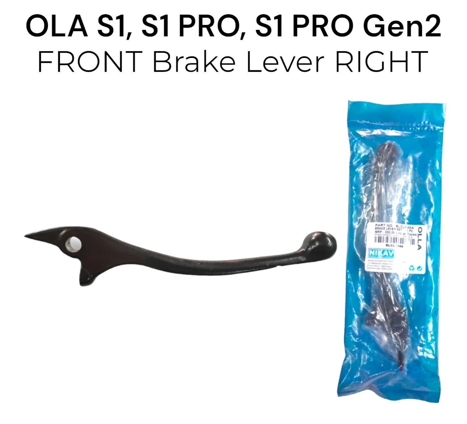 OLA S1 / S1 PRO / S1 PRO Gen2 Front Brake Lever Right Side