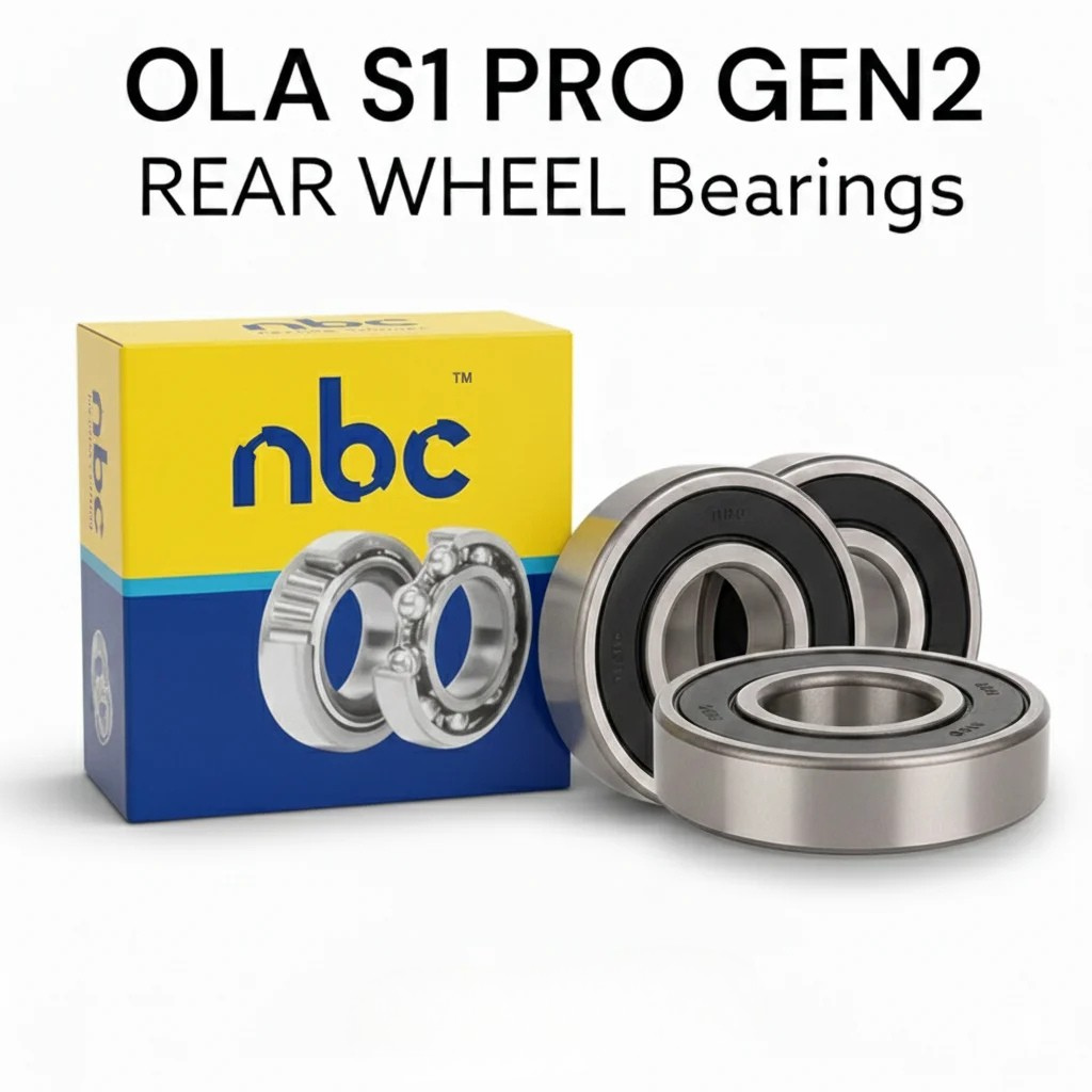 OLA S1 PRO GEN2 Rear Wheel Bearings Set (Set of 3Pcs) NBC