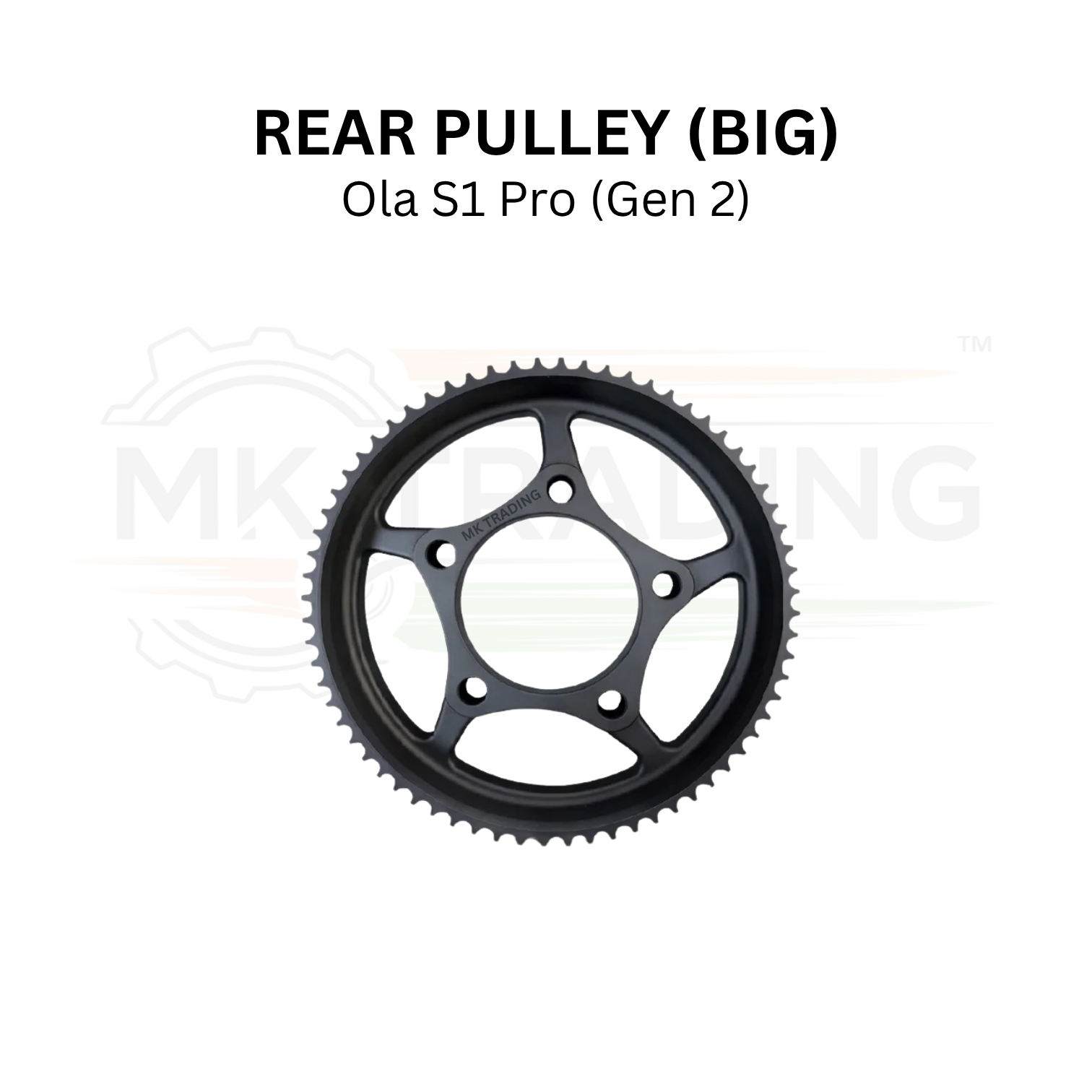 Rear Pulley (Big) Original for Ola S1 Pro (Gen 2)