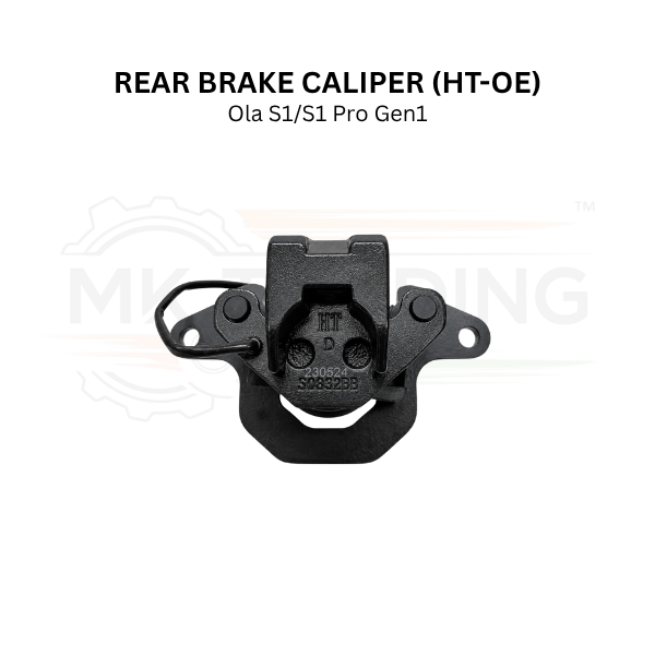 Rear Brake Caliper with Sensor & Brake Pad -HT Original for Ola S1 / S1 Pro Gen 1