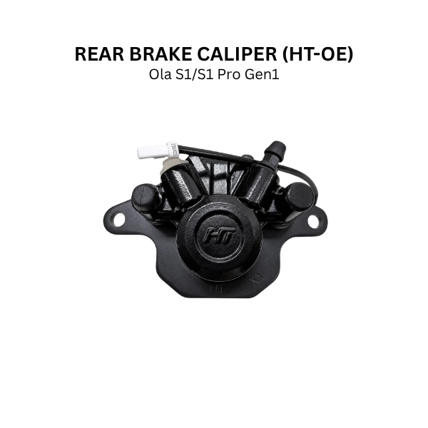 Rear Brake Caliper with Sensor & Brake Pad -HT Original for Ola S1 / S1 Pro Gen 1