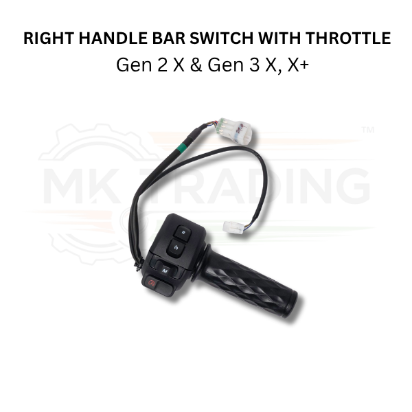 Right Handle Bar Switch with Throttle - Gen 2 X & Gen 3 X, X+ ( Refurbished )