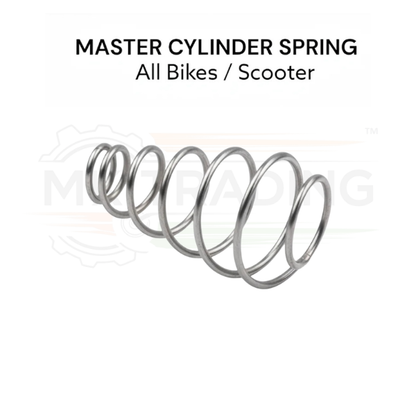 Master cylinder spring for all bikes and scooters on a white background