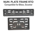 Number Plate Frame RTO Rivet Fitting