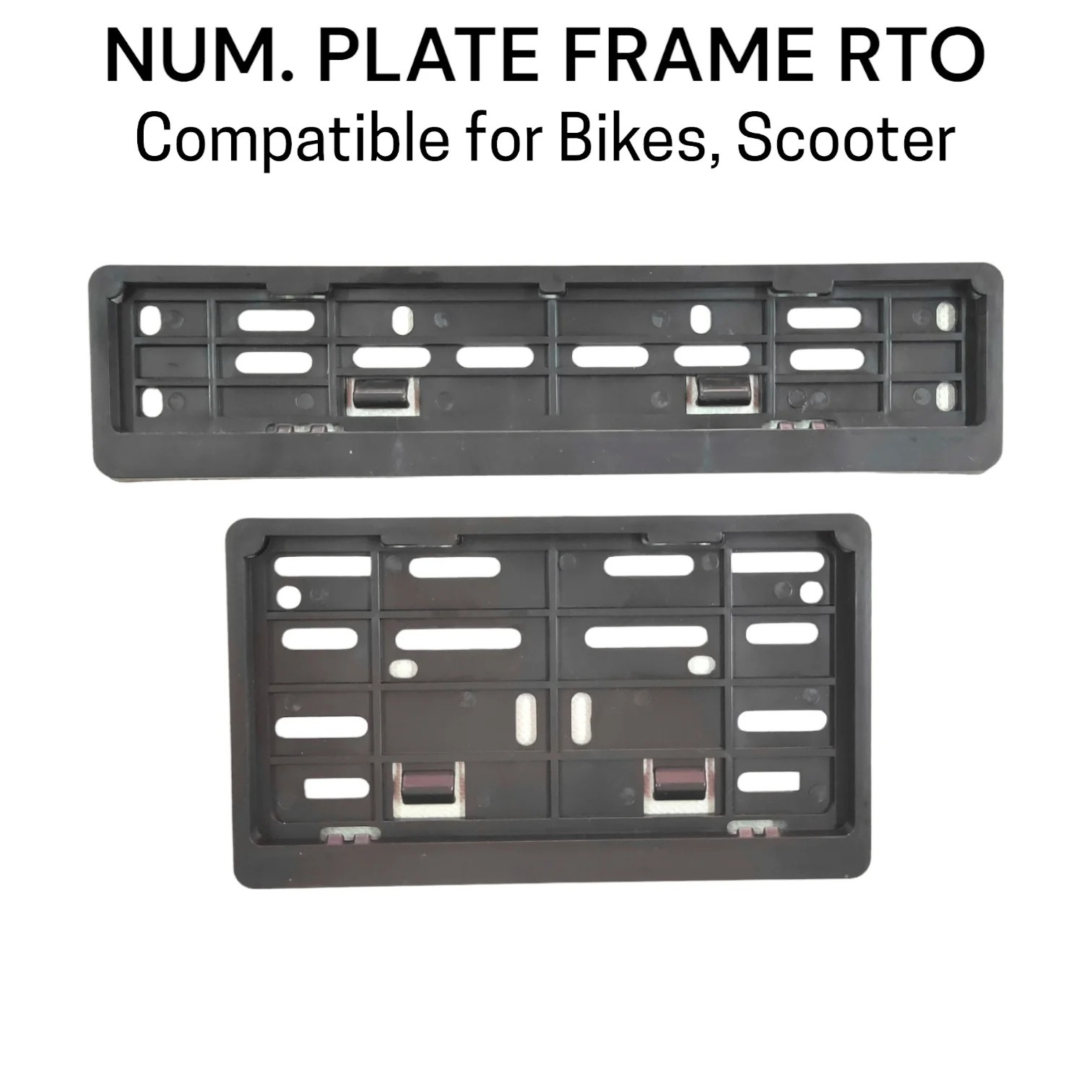 Number Plate Frame RTO Rivet Fitting