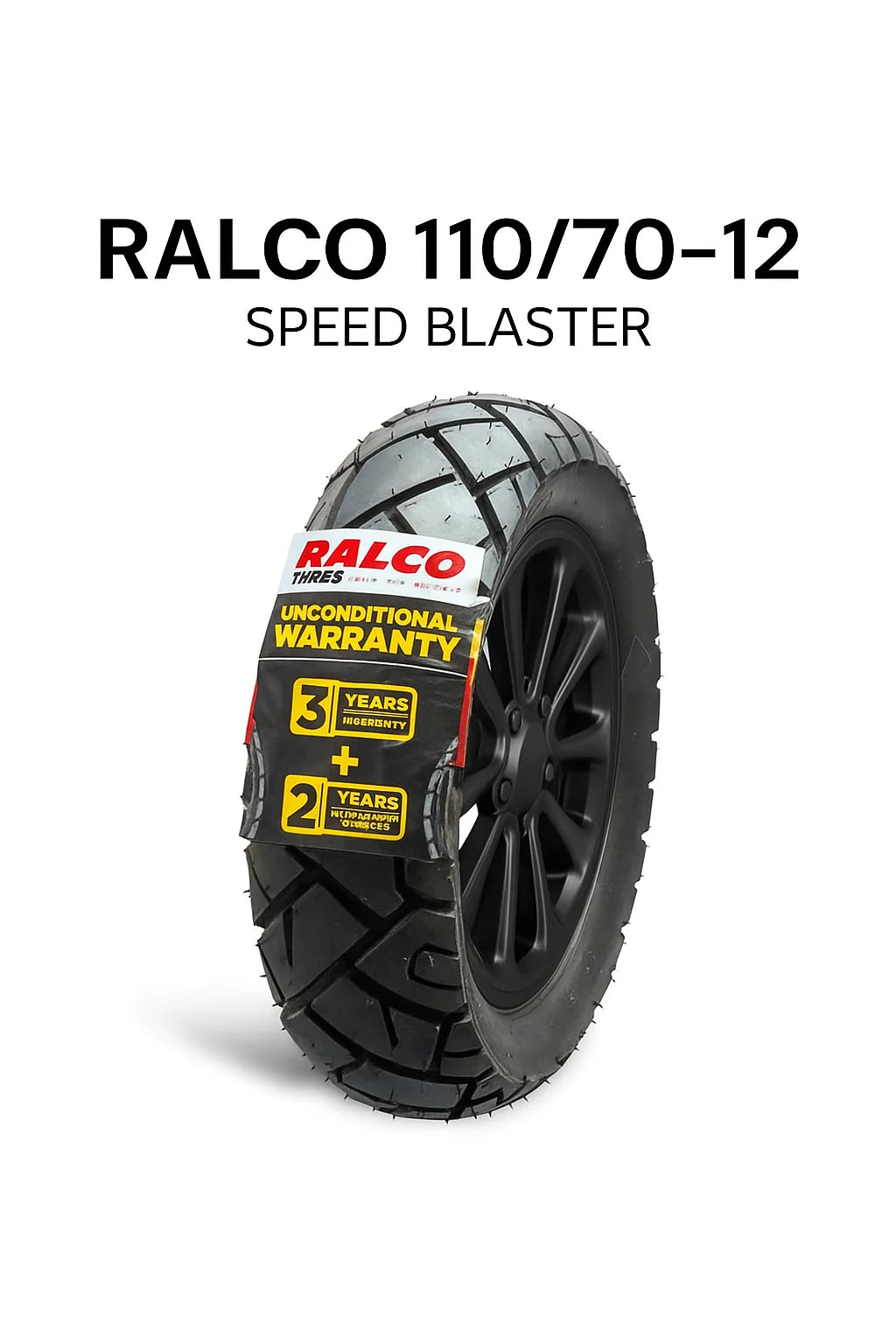 110/70-12 RALCO SPEED BLASTER Tyre Tubeless OLA S1/S1 Pro GEN1 / GEN2