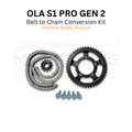 Chain Sprocket Conversion Kit for OLA S1 PRO GEN2 with fitting Bolts –  Premium Quality