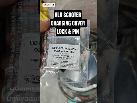 Charging Socket Lid Plate LOCK & PIN for Ola All Model