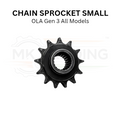 Small chain sprocket for OLA Gen 3 All Models on a white background